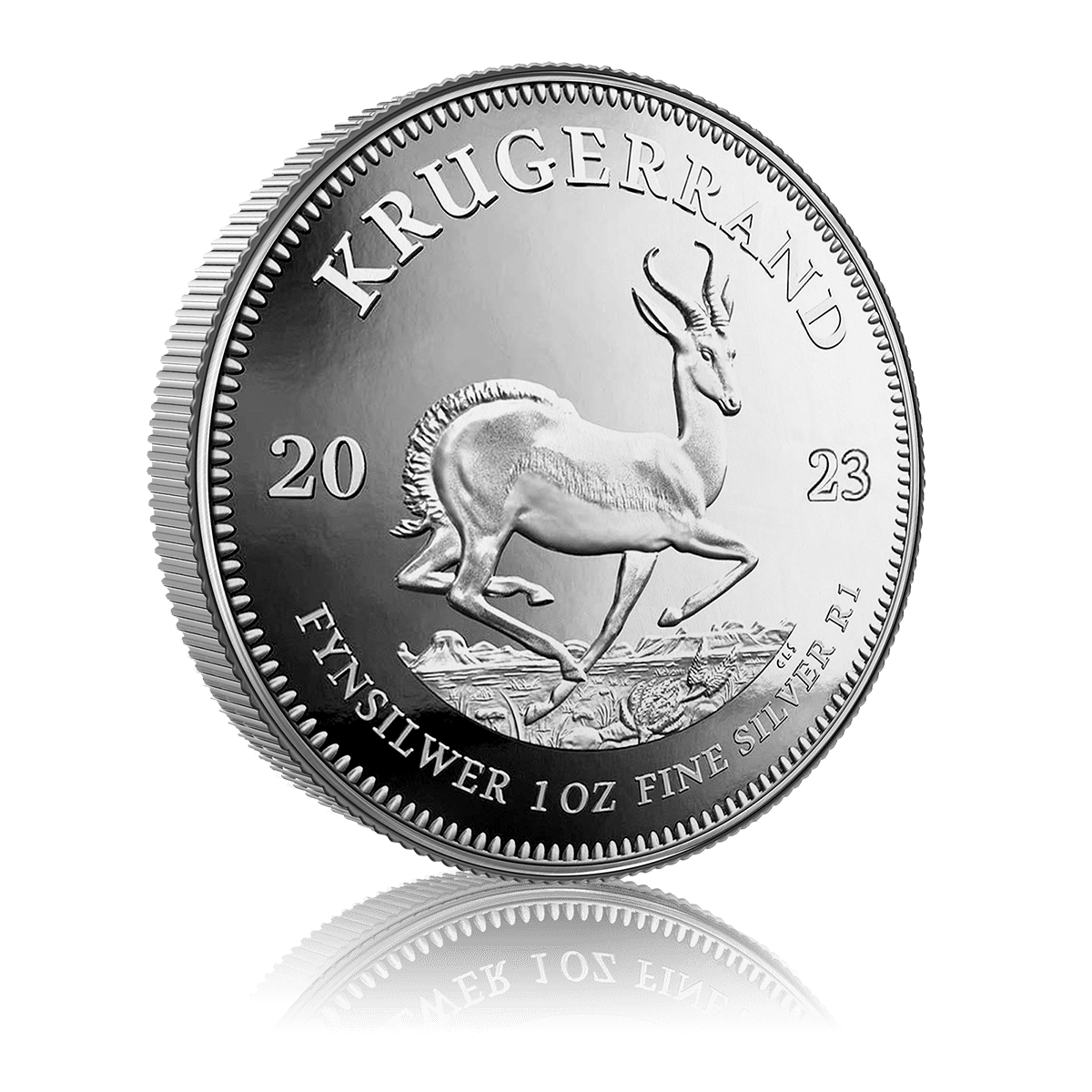 1oz Silver South African Krugerrand (2023) 4